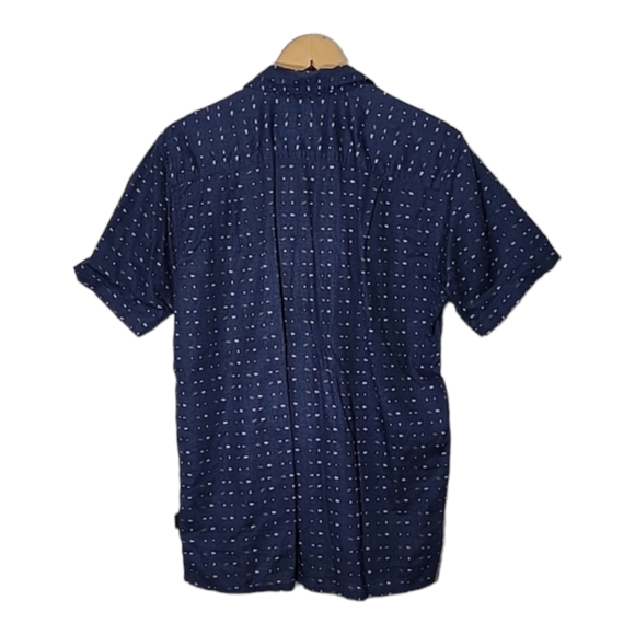 Patagonia Hemp organic cotton blend button down short sleeve shirt size M - Picture 5 of 5